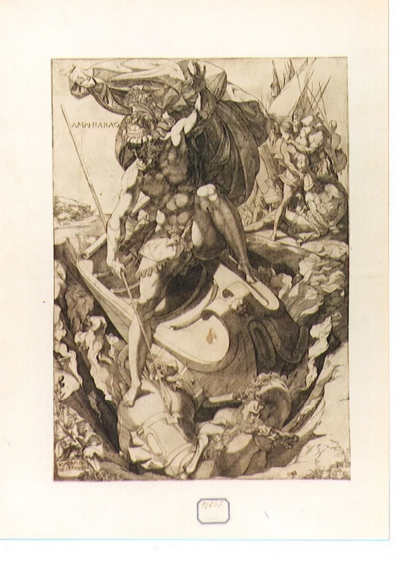 Fiorentino - morte di Amfiarao, Museo di Capodimonte, Napoli